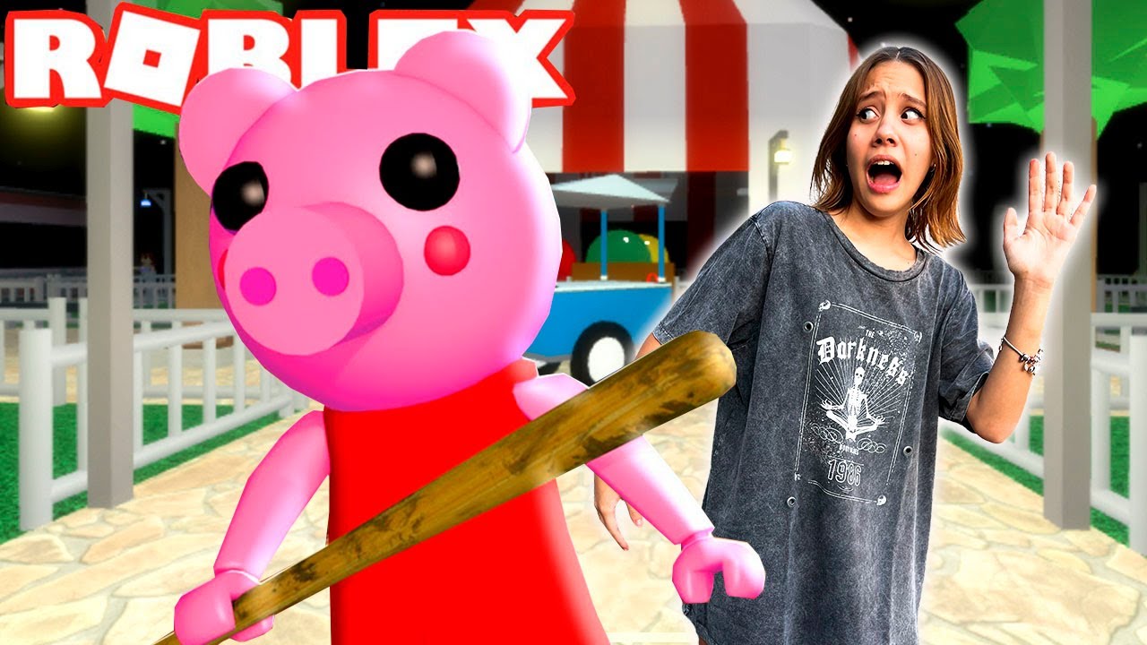 SOZINHA CONTRA A PIGGY DO MAL - ROBLOX