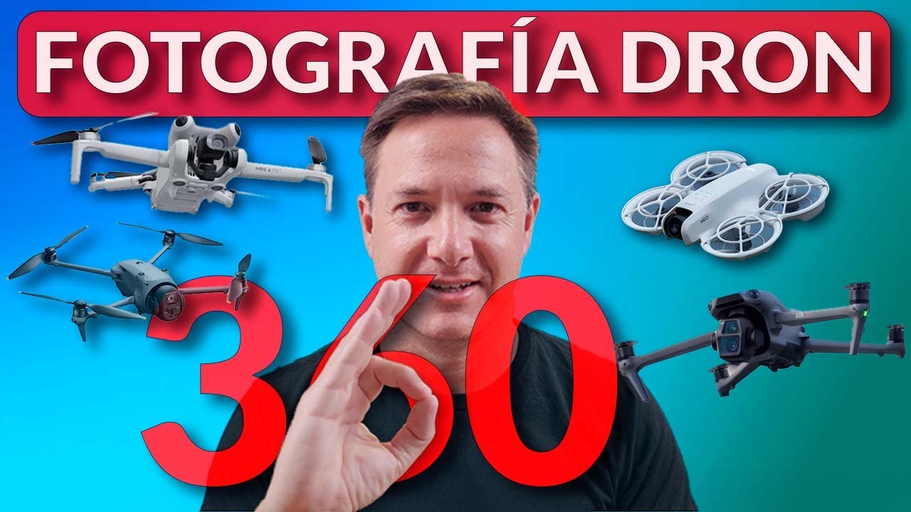 🔴Cómo Hacer 📸FOTOGRAFÍA 360° con Cualquier Dron DJI – Paso a Paso Fácil y Profesional