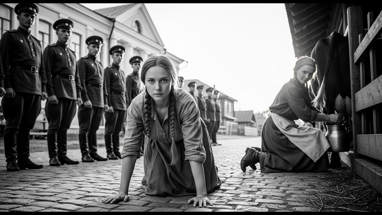 Немцы схватили простую доярку… они не знали, кто она на самом деле