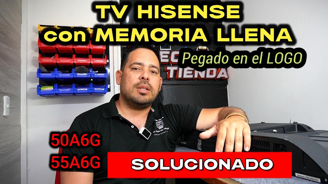 Cómo solucionar el almacenamiento agotado y en el televisor Hisense 50A6G