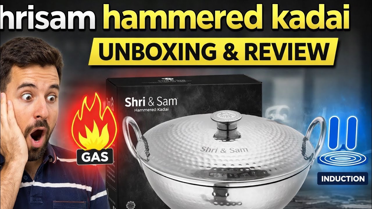 Shri & Sam Hammered Kadai First Look 😍 Heavy & Premium 