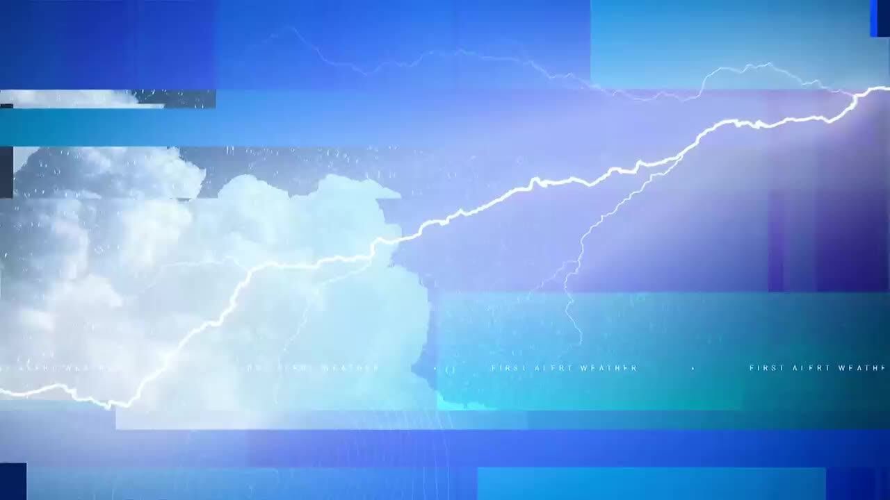 Few showers today
