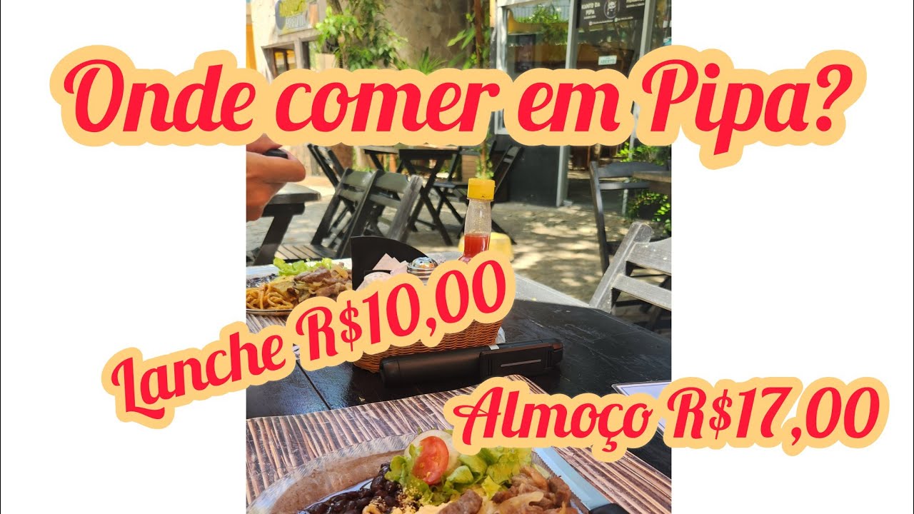 Onde comer em Pipa no Rio Grande do Norte