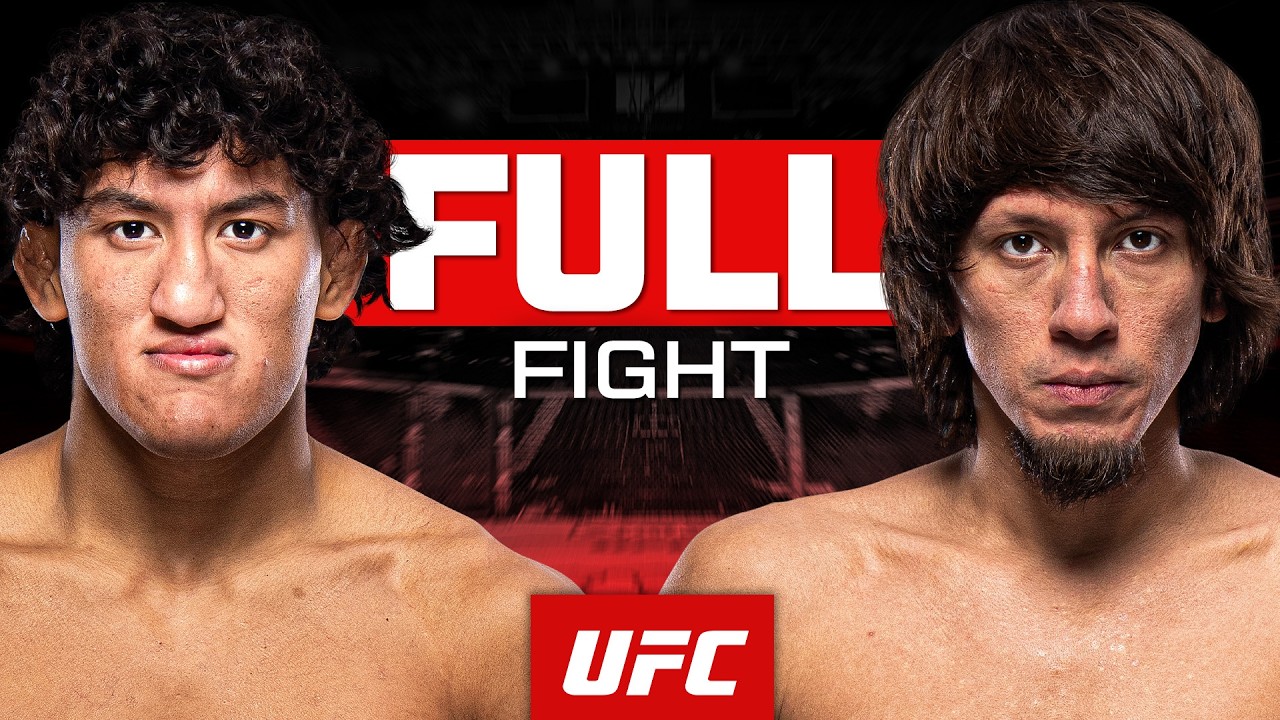 Рауль Росас-младший против Рики Турсиоса | ПОЛНЫЙ БОЙ | UFC Vegas 121