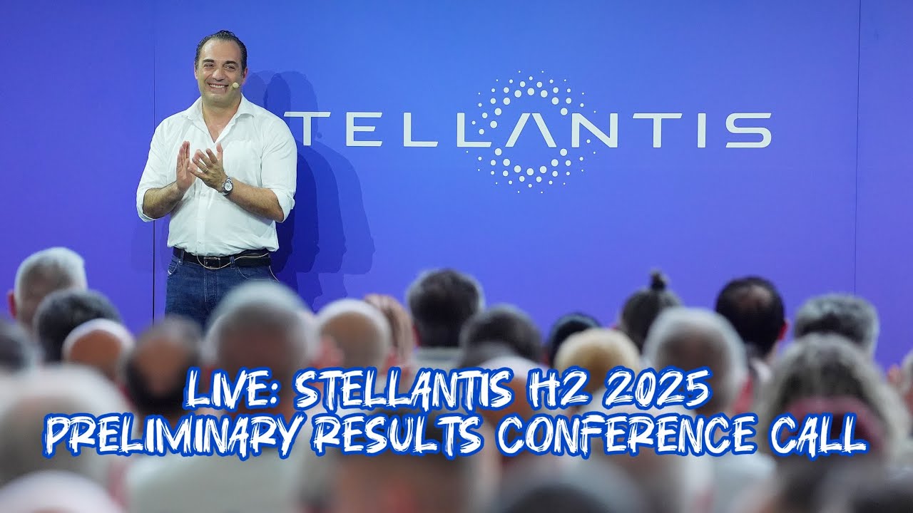 📊 LIVE: Stellantis H2 2025 Preliminary Results Conference Call &mdash; With CEO Antonio Filosa 📊