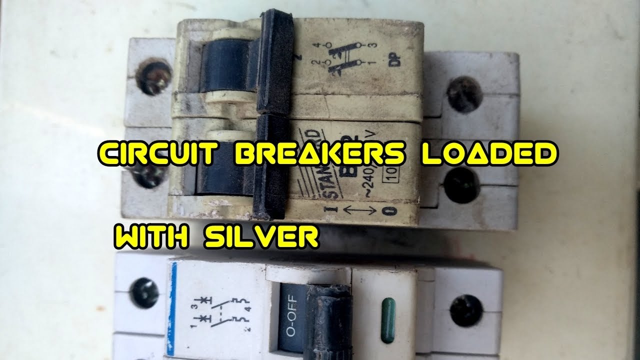 How to remove silver from relay contact/circuit breakers loaded with silver /Silver Recovery