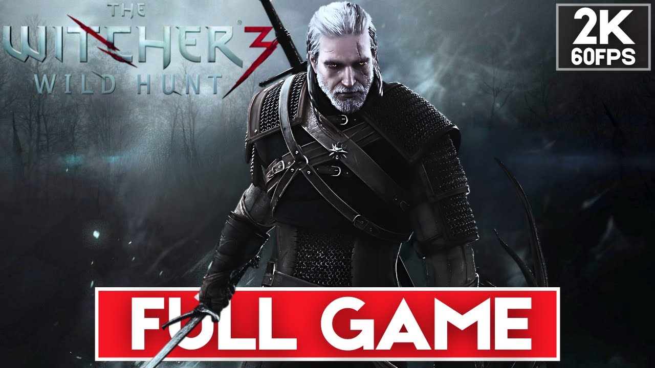 THE WITCHER 3 TRAILER GERALT Modded Walkthrough [2K 60FPS PC ULTRA] FULL GAME (Main Story)