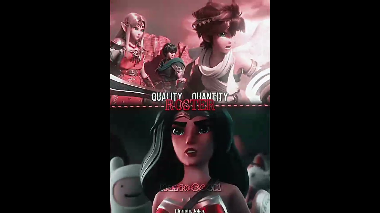 Smash Bros vs Multiversus #shorts #edit #wisedit #smashultimate #vs #multiversus #nintendo #warner