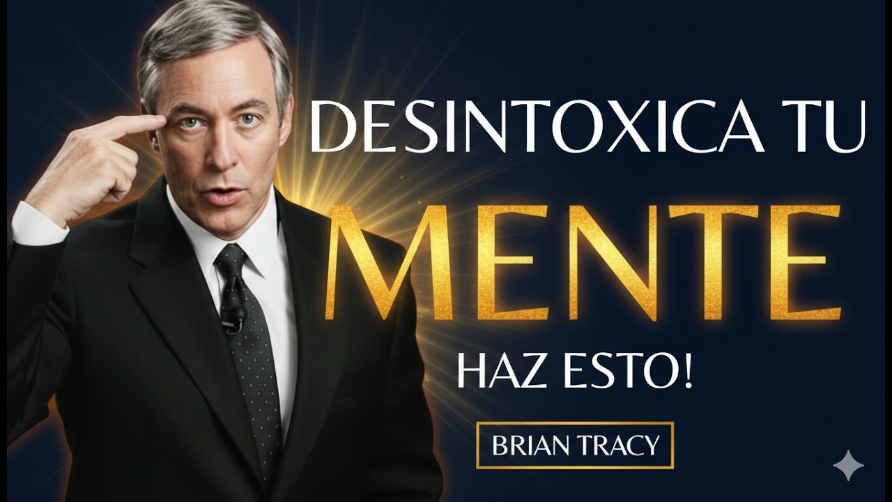 10 PASOS para DESINTOXICA tu MENTE🧠🔥 Brian Tracy |