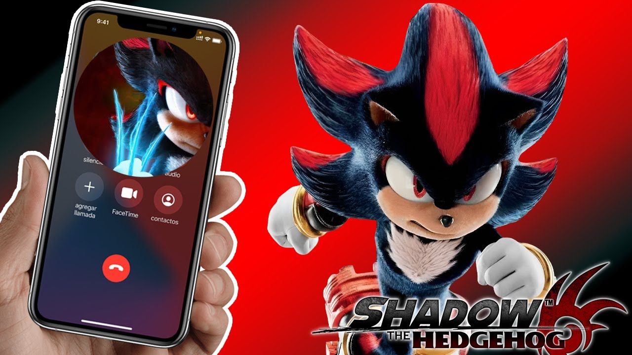 Llamada a Shadow 📞 Sonic 3 🦔 Revela sus Secretos en esta Llamada