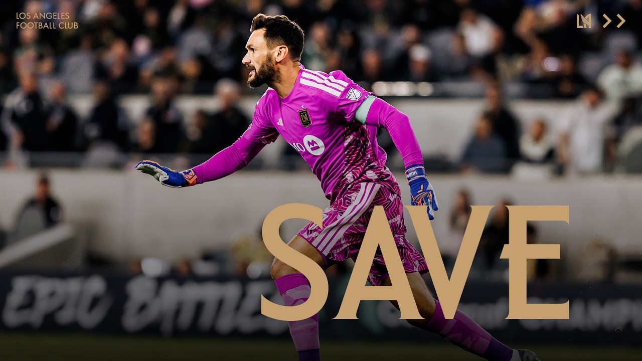Hugo Lloris with the double save