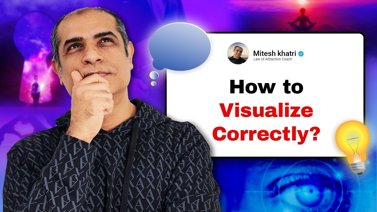 Visualization Technique to Manifest Anything! | Mitesh Khatri | Law of Attraction