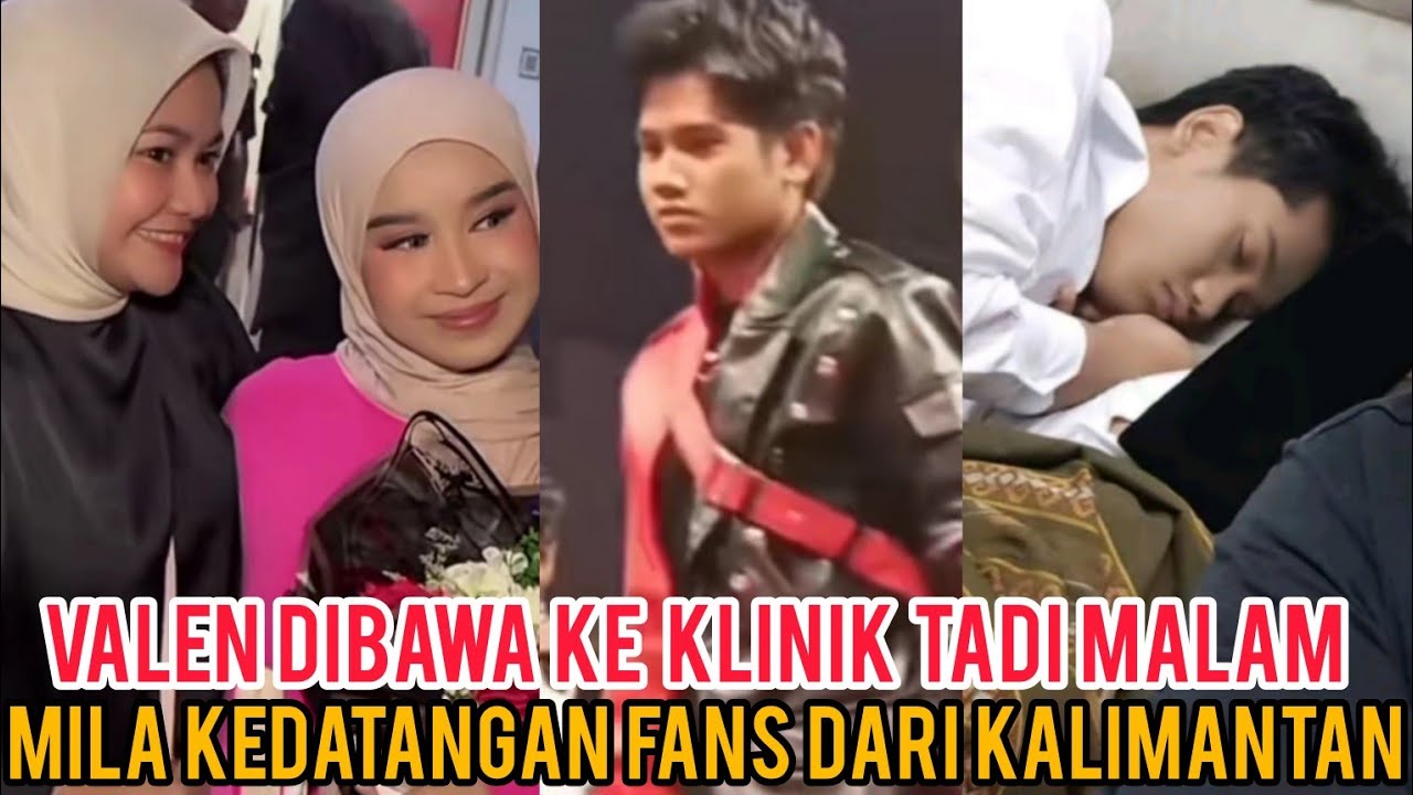 VALEN DIBAWA KE KLINIK, MILA TEMUI PARA FANS. GAK LUPA SHALAT MESKI LAGI SAKIT