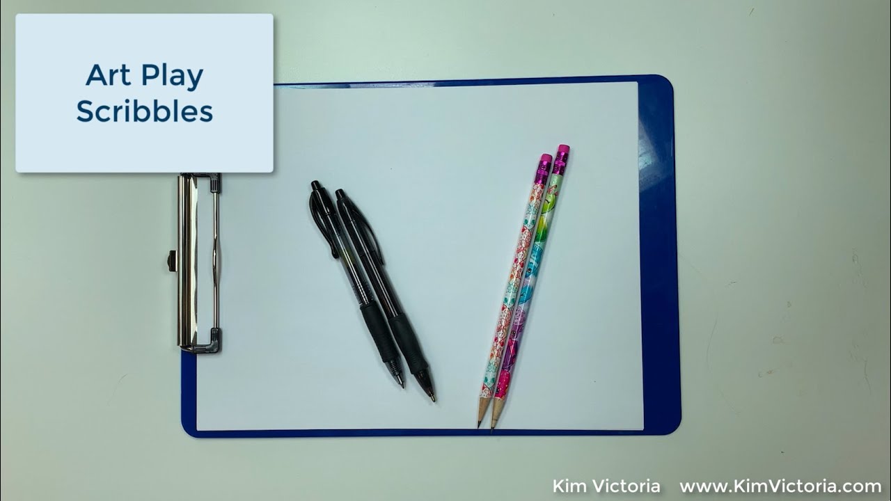 Art Play - Scribble part 1, Drawing, Creativity, Artist Blocks, learn to draw, abstract art,  play