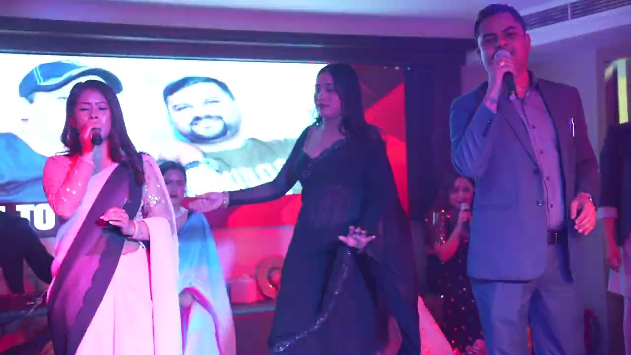 Live Dohori, Ramdi Pula by Pabitra Gurung at Mayur Rodhi Club, Bur Dubai, UAE