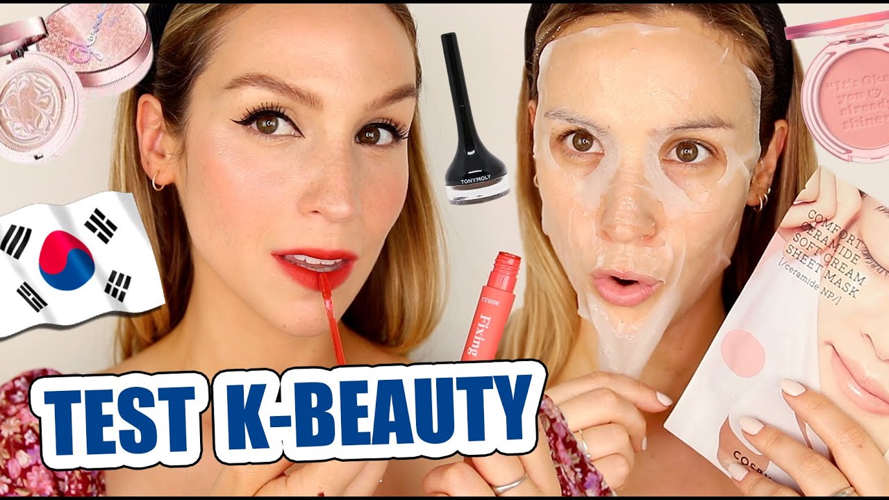 Je teste de la K-BEAUTY pour la 1re fois ! (maquillage coréen) 🇰🇷💄