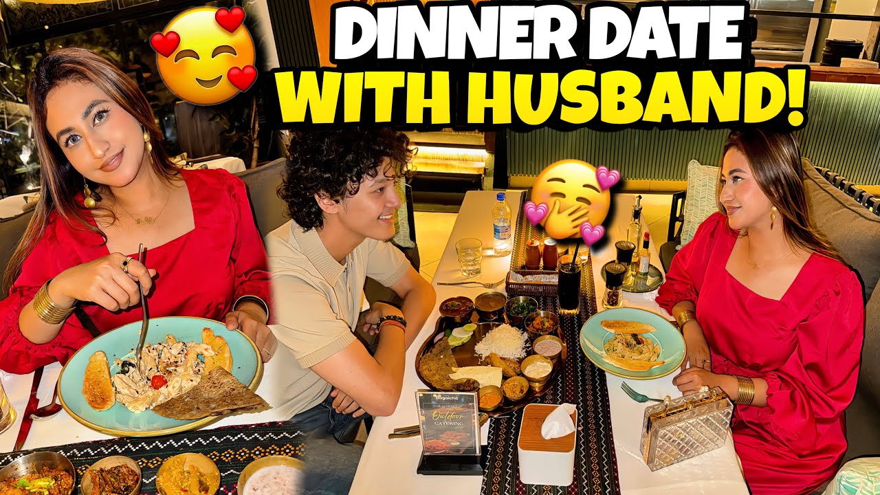 DINNER DATE NIGHT JUST ME AND HIM 🙈❤️ #alizehjamali 