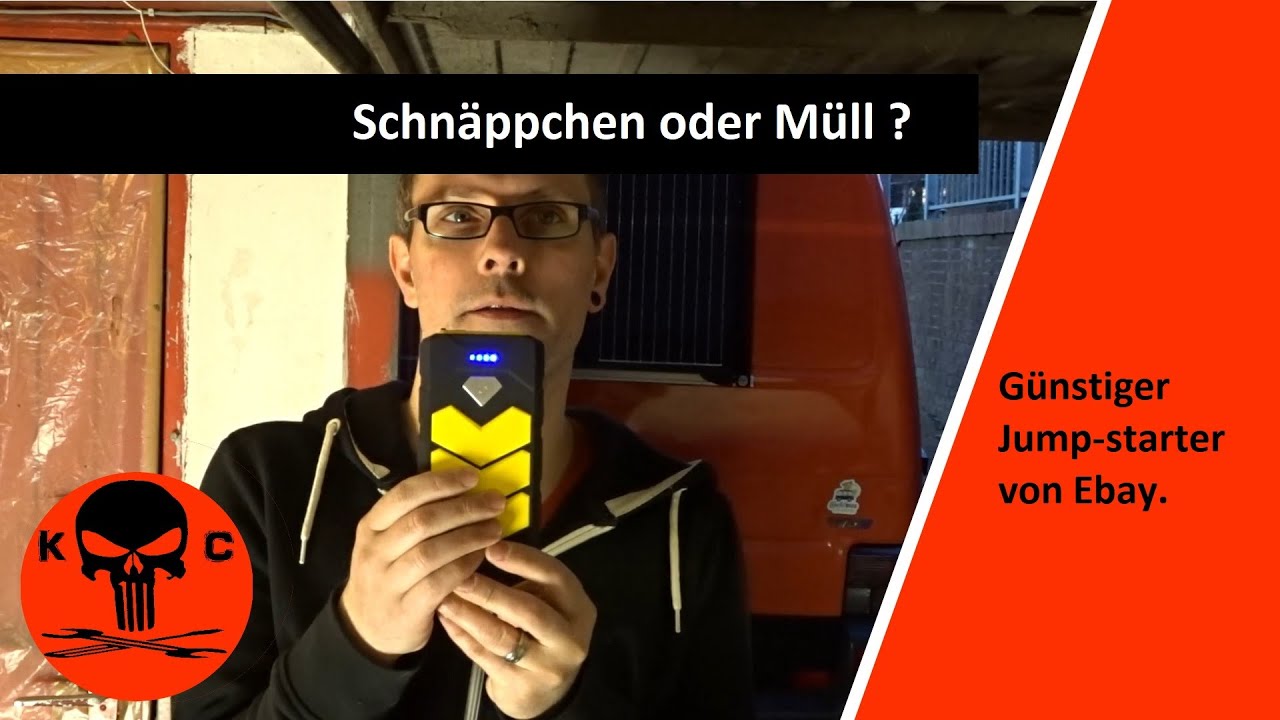 Jump Starter für 36€ von Ebay