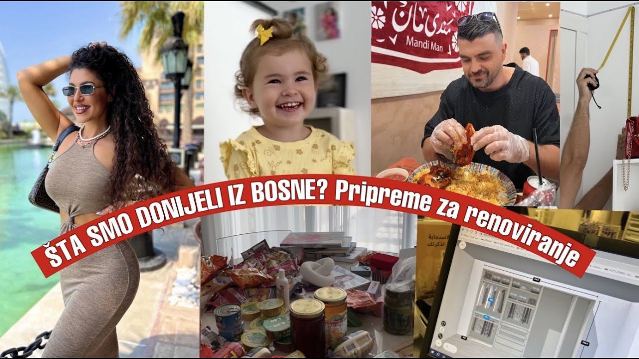 sta smo donijeli iz Bosne i krecemo sa renoviranjem