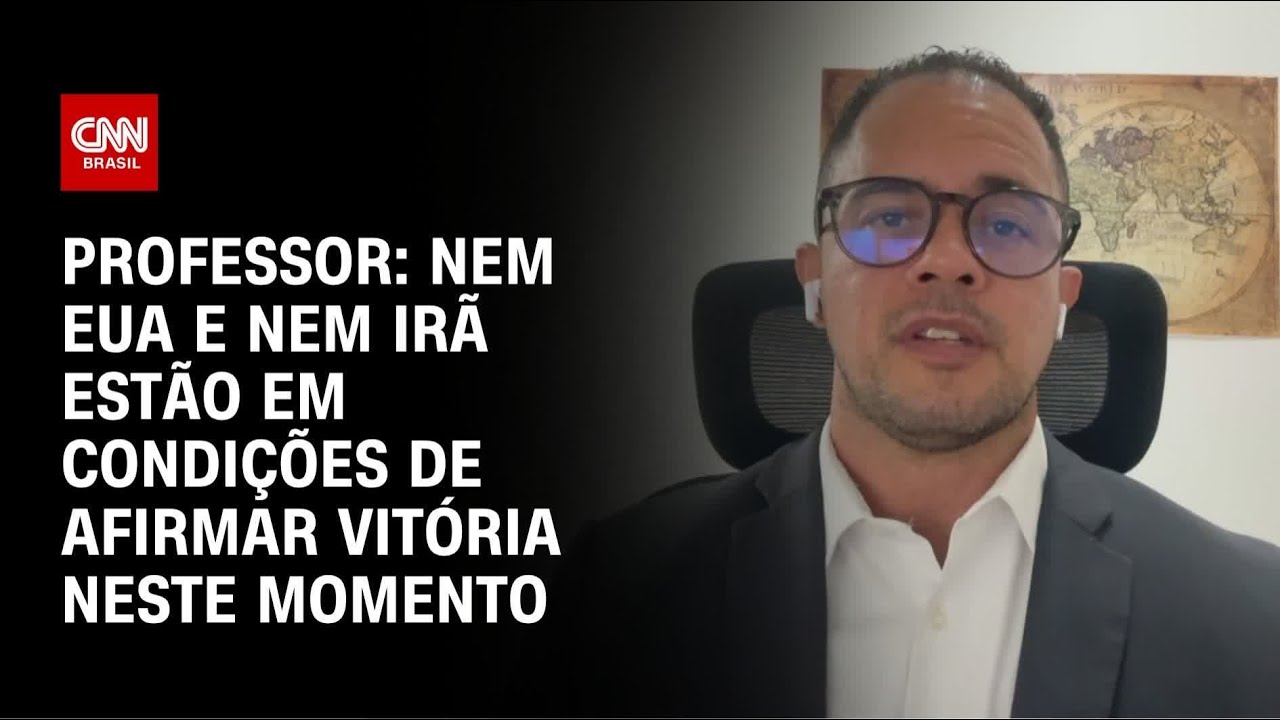 EUA x Ir&atilde;: nenhum dos lados pode declarar vit&oacute;ria no conflito, afirma professor | LIVE CNN