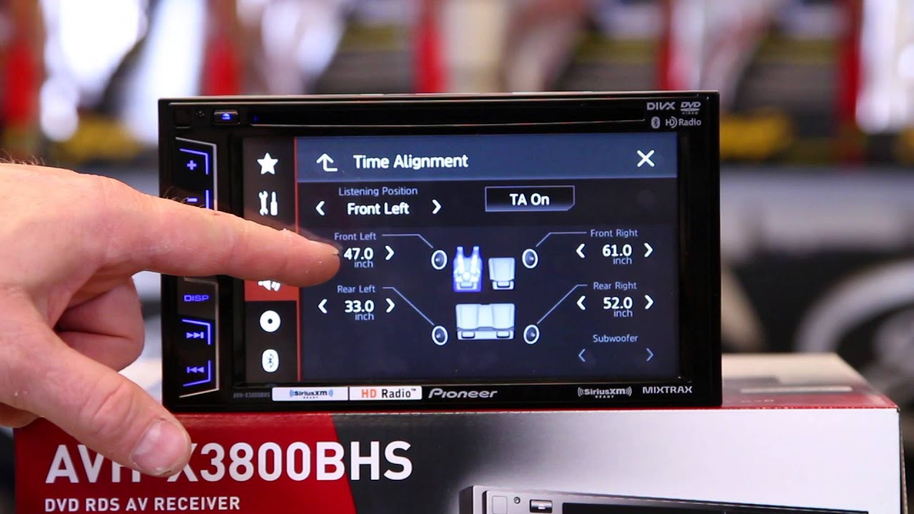 How to use the Standard setting EQ on the 2016 Pioneer AVH radio
