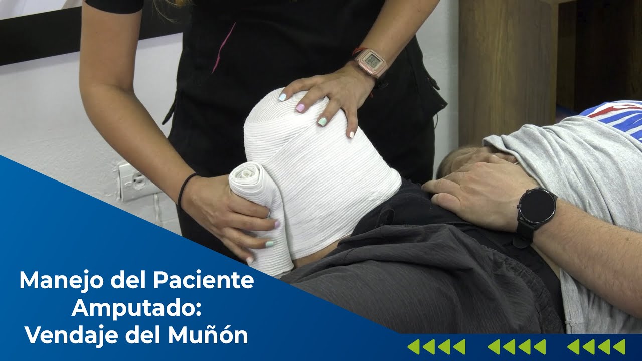 Fisioterapia en Manejo del Paciente Amputado: Cuidados y Vendaje del Muñón 🦵🩹✨