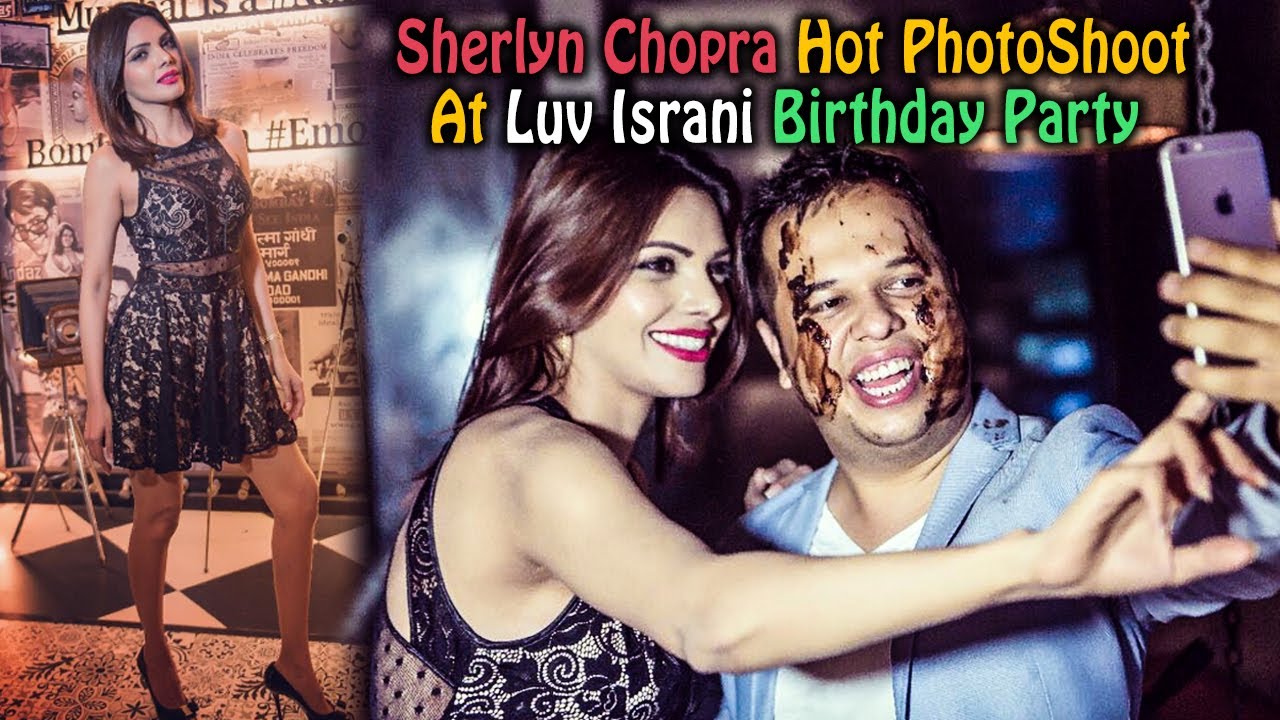 Sherlyn Chopra Hot PhotoShoot At Luv Israni Birthday Party | Bollywood Events