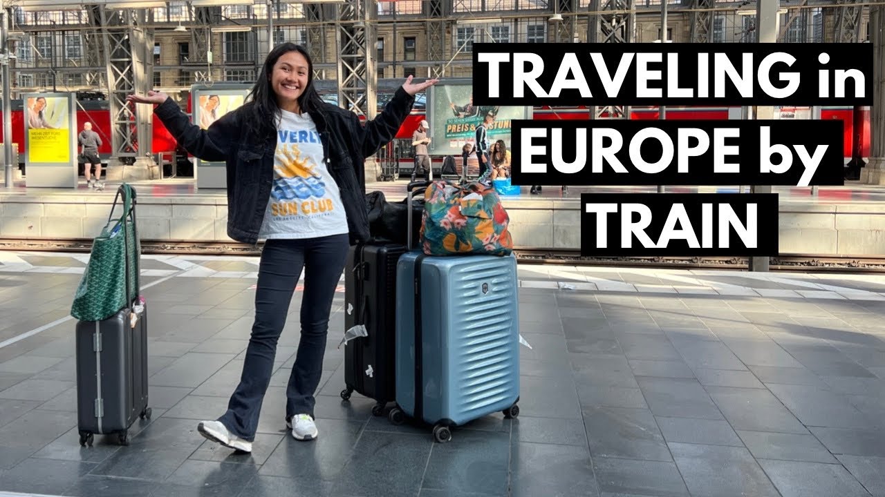 Traveling in EUROPE by TRAIN 🚂
