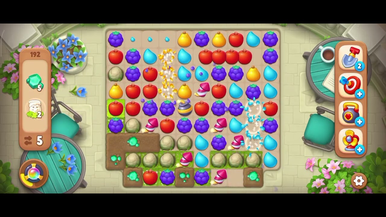 GARDENSCAPES🌳🌷🌲LEVEL 192🌲🌷🌳SUBSCRİBE💞
