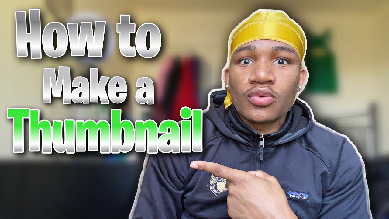 HOW TO MAKE THUMBNAILS IN 2020 (VERY EASY) | PicsArt/Phonto