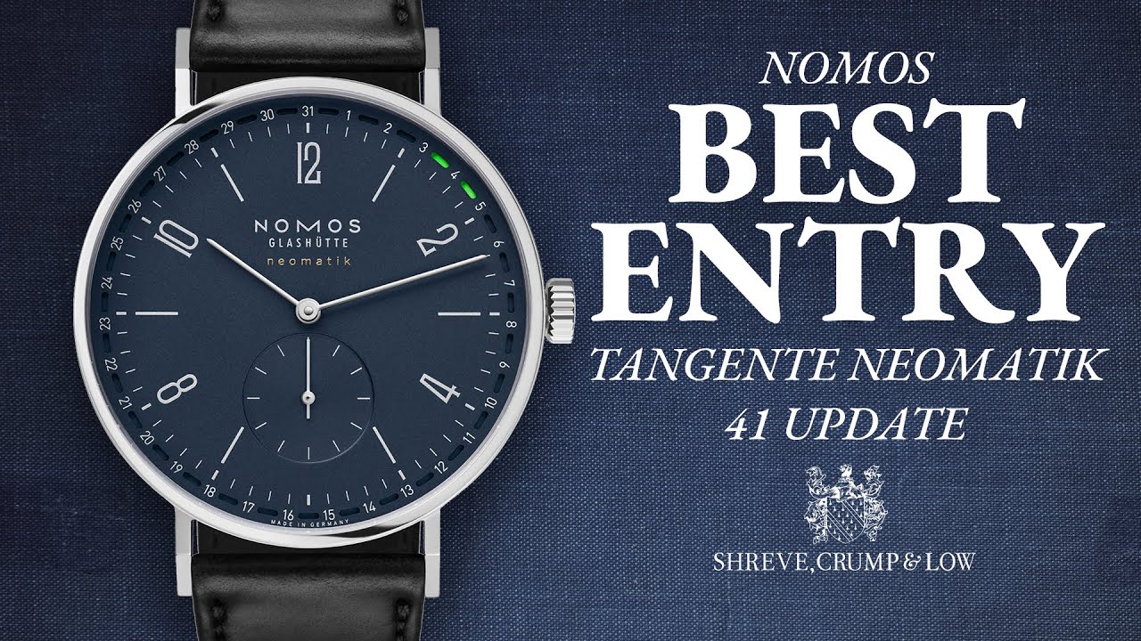 Best Entry Level Watch? Nomos Tangente Neomatik 41 Update Midnight Blue