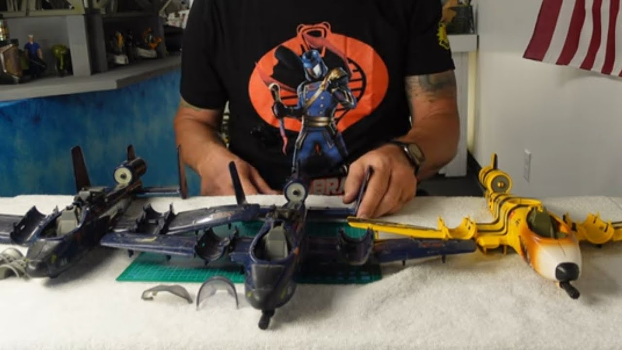 1984 GI JOE COBRA RATTLER RESTORATION PART #1. DISASSEMBLY & PARTS LIST 