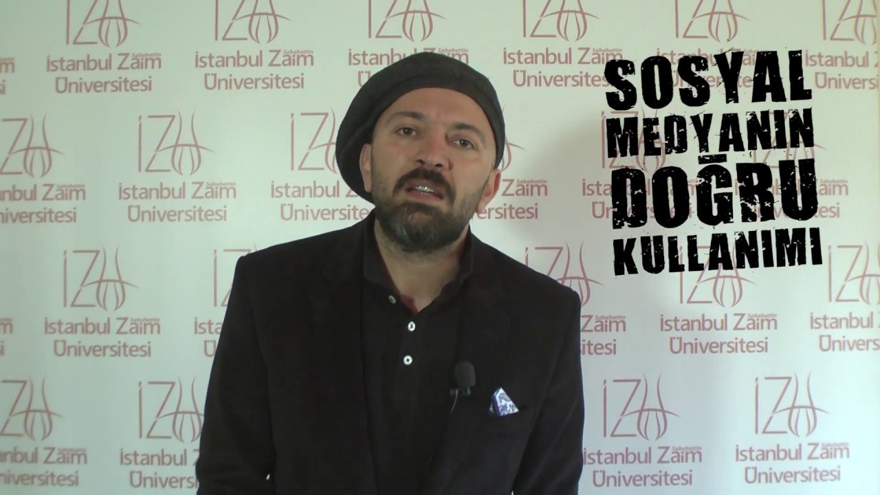 Ceyhun Yılmaz "İZÜ'de +7dk"  ile Bizlerle/ Sosyal Medyanın Doğru Kullanımı