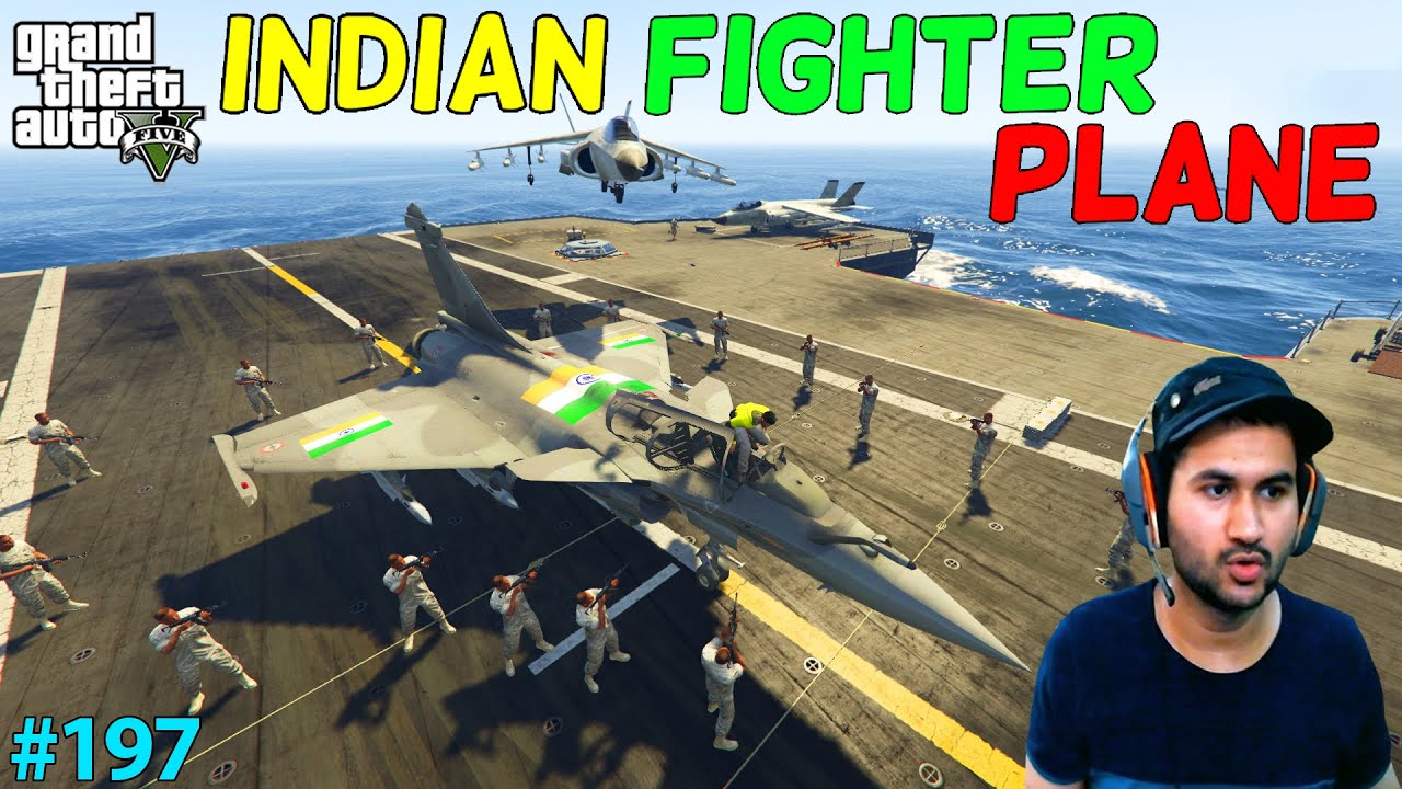 GTA 5 : TREVOR'S INDIAN FIGHTER PLANE | GTA5 GAMEPLAY #197