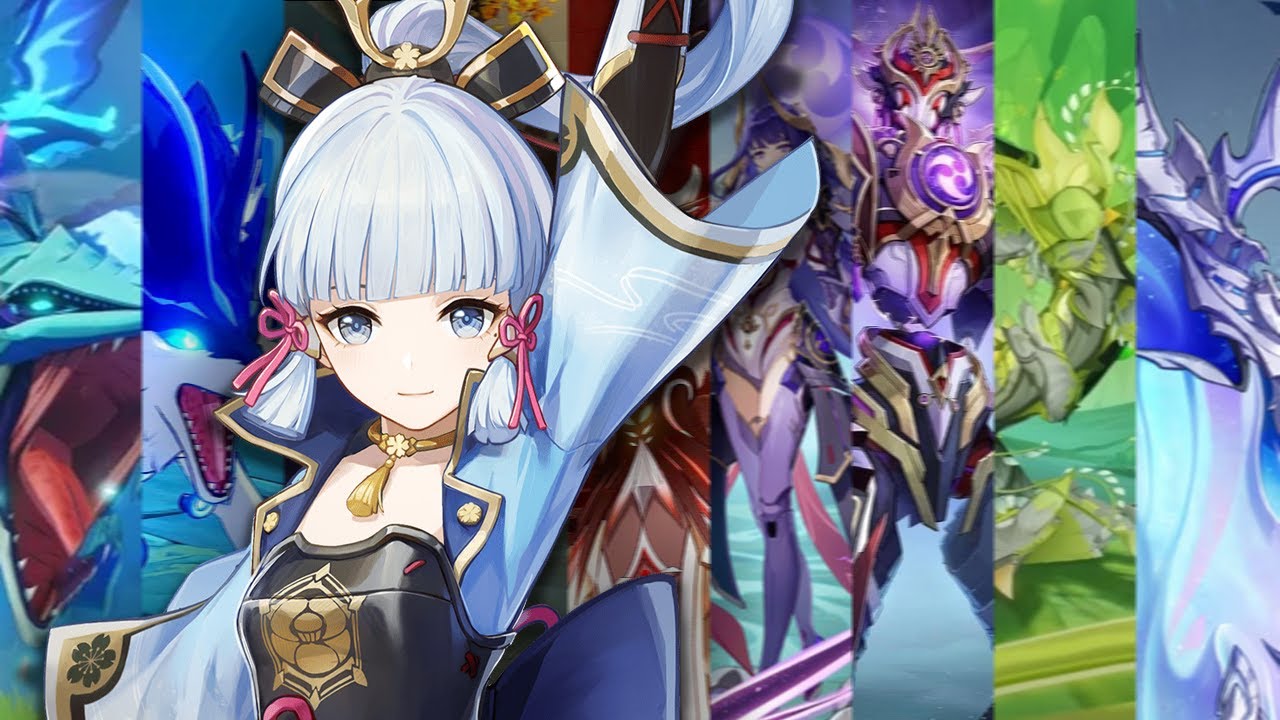 C6 Ayaka Deleting All Weekly Bosses | Genshin Impact