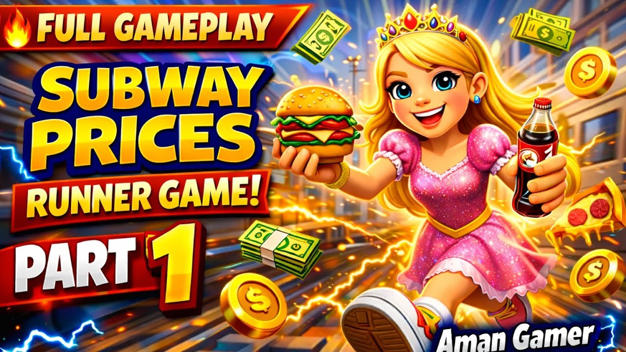 🔥 FULL GAMEPLAY SUBWAY PRINCESS RUNNER PART 1 Aman Gamer 2011 #gaming #gameplay #gameplayvideo