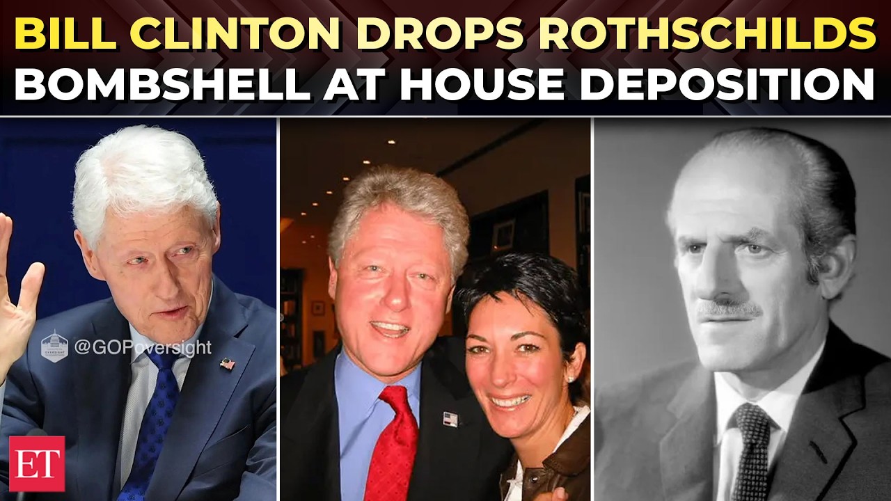 'Maxwell was friend as she knew Rothschilds': Bill Clinton reveals shocking elite ties at deposition