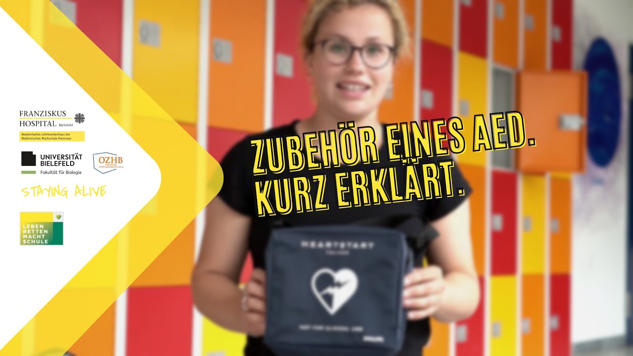 [STAYING ALIVE] Laienreanimation mit AED - Was ist noch dabei? [LEBEN RETTEN MACHT SCHULE]