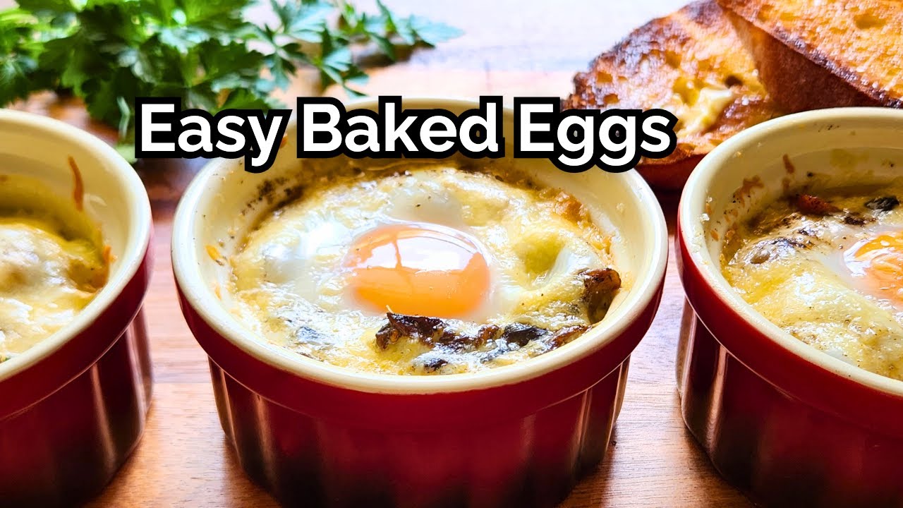 How to Make Perfect Baked Eggs &ndash; Quick & Easy Breakfast Recipe