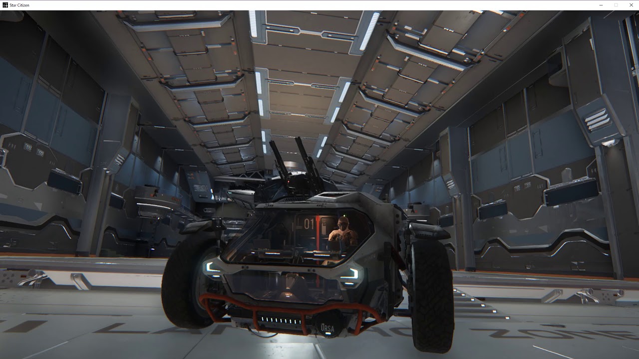 Ursa Rover in Aeroview Hangar