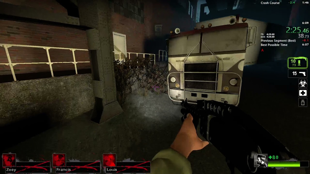 L4D2 - Crash Course Solo Expert Realism in 5:29 (World Record)