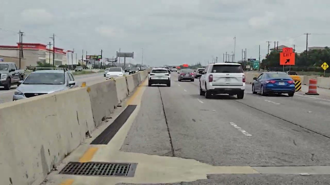 Tuscany Way to Williams via IH35 NB-April 28, 2025