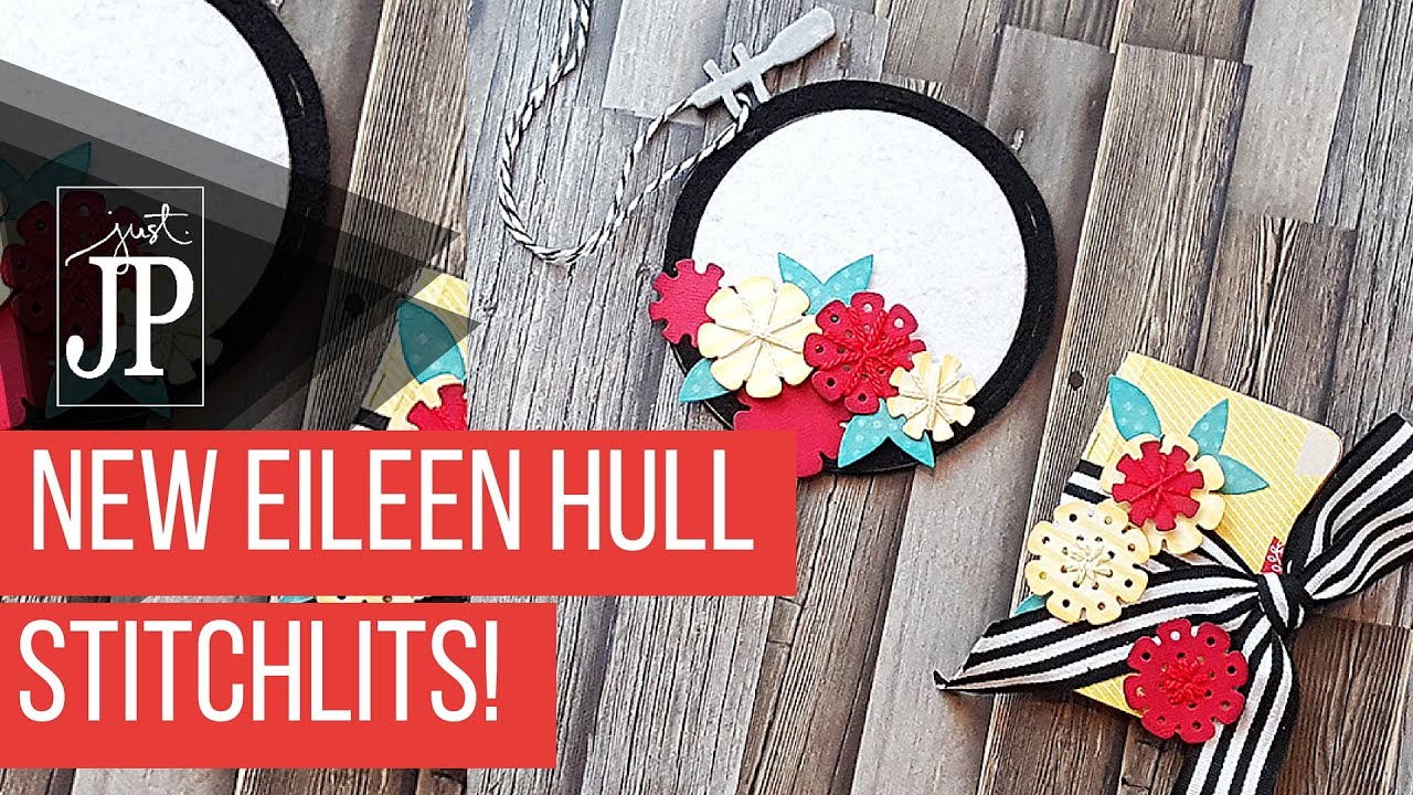 NEW Eileen Hull Stitchlits Dies-  DIY Air Freshener and MINI Planner