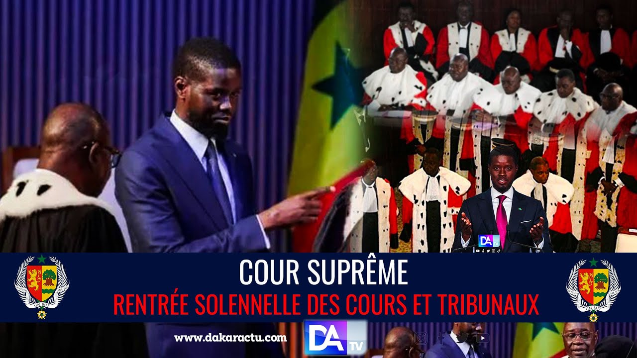 [🛑 DIRECT] Cour suprême : Rentrée Solennelle des Cours et Tribunaux