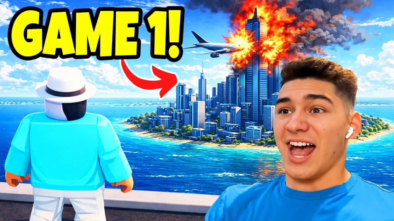 Я нашёл ЛУЧШУЮ игру про разрушение городов на Roblox!