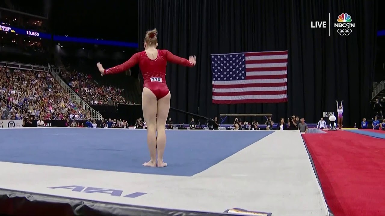 Jade Carey&nbsp;&ndash;&nbsp;Floor Exercise &ndash; 2019 U.S. Gymnastics Championships &ndash; Senior Women Day 1 - NBCSN