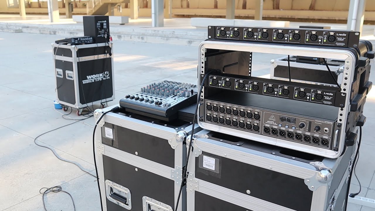 MESA DE FOH y de MONITORES - C&Oacute;MO ENVIAR LOS INSTRUMENTOS A DOS CONSOLAS - SPLITTER DE AUDIO PASIVO