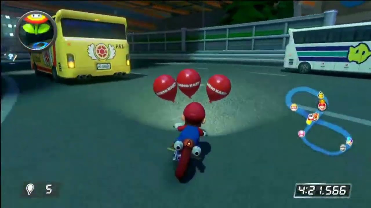Mario Kart 8 Battle Mode Few Rounds (WIIU)