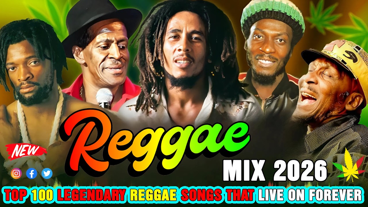 Lucky Dube, Bob Marley, Gregory Isaacs, Peter Tosh | Top 100 Legend Reggae Songs That Live