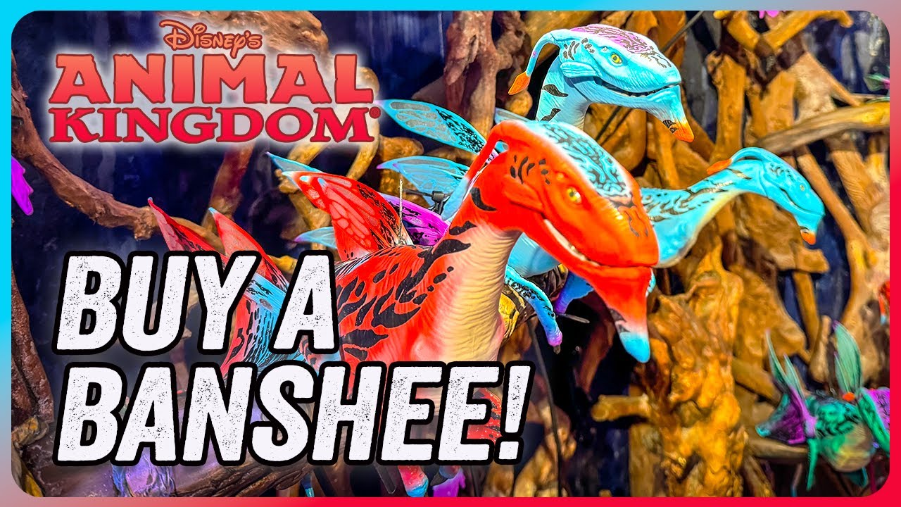 Exploring Windtraders Pandora’s Avatar Shop at Animal Kingdom! 🌌🧬